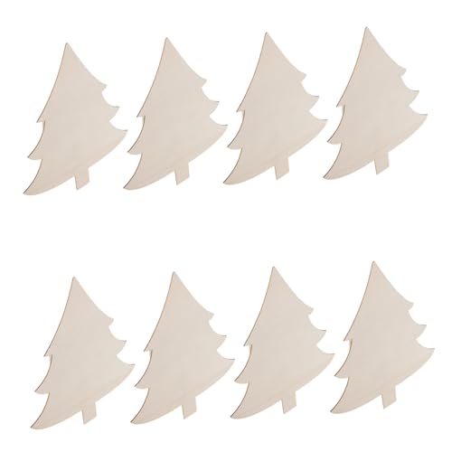 Alipis 8 Stück Teiliges Glatte Holz-weihnachtsbaumformen zum Bemalen Naturbelassene Holzscheiben für Diy-bastelprojekte Vielseitige Weihnachtsbaumschmuck-holzstücke für Festliche Alipis 8 Stück Teiliges Glatte Holz-weihnachtsbaumformen zum Bemalen Naturbelassene Holzscheiben für Diy-bastelprojekte Vielseitige Weihnachtsbaumschmuck-holzstücke für Festliche von Alipis