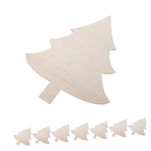 Alipis 8 Stück Teiliges Weiße Holzstücke Weihnachtsbaum Formen zum Bemalen Unvollendete Diy-holzornamente für Kreative Weihnachtsbastelei Glatte Oberfläche für Einfache Gestaltung Alipis 8 Stück Teiliges Weiße Holzstücke Weihnachtsbaum Formen zum Bemalen Unvollendete Diy-holzornamente für Kreative Weihnachtsbastelei Glatte Oberfläche für Einfache Gestaltung von Alipis