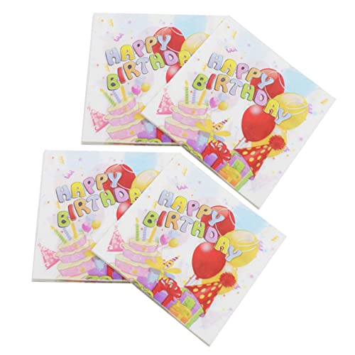 Alipis 80 Blatt Einweg-servietten Geburtstagsservietten Aus Papier Konfetti Servietten Masse Papierservietten Gemustert Party Geburtstagsfeier Lustig Partei Seidenpapier Zum Geburtstag Alipis 80 Blatt Einweg-servietten Geburtstagsservietten Aus Papier Konfetti Servietten Masse Papierservietten Gemustert Party Geburtstagsfeier Lustig Partei Seidenpapier Zum Geburtstag von Alipis