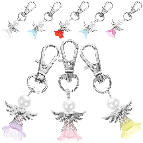 Alipis 8Stücke Teiliges Set Schutzengel Schlüsselanhänger Mit Flügel Charms Kreative Schlüsselketten Für Hochzeitsfeiern Für Besondere Anlässe Langlebig Alipis 8Stücke Teiliges Set Schutzengel Schlüsselanhänger Mit Flügel Charms Kreative Schlüsselketten Für Hochzeitsfeiern Für Besondere Anlässe Langlebig von Alipis