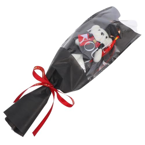 Alipis Abschlussbär Blumenstrauß Einzigartige Geschenkidee für Abschlussfeier Plüschbär mit Doktorhut Vielseitig Einsetzbar Dekoration oder Fotorequisit Festliche Party für Absolventen Alipis Abschlussbär Blumenstrauß Einzigartige Geschenkidee für Abschlussfeier Plüschbär mit Doktorhut Vielseitig Einsetzbar Dekoration oder Fotorequisit Festliche Party für Absolventen von Alipis