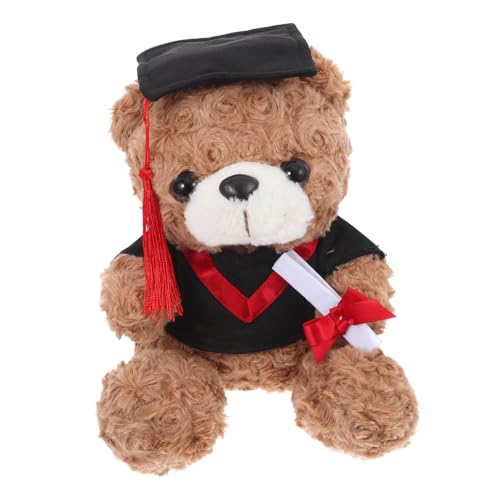 Alipis Abschlussbärenpuppe Mini-Stoffspielzeug zum Abschluss Mini Grad Stofftier Blumenbärendekoration Abschluss Stofftier Abschluss-Stofftier Abschlussbär-Dekoration Grad Bär Plüsch rot Alipis Abschlussbärenpuppe Mini-Stoffspielzeug zum Abschluss Mini Grad Stofftier Blumenbärendekoration Abschluss Stofftier Abschluss-Stofftier Abschlussbär-Dekoration Grad Bär Plüsch rot von Alipis