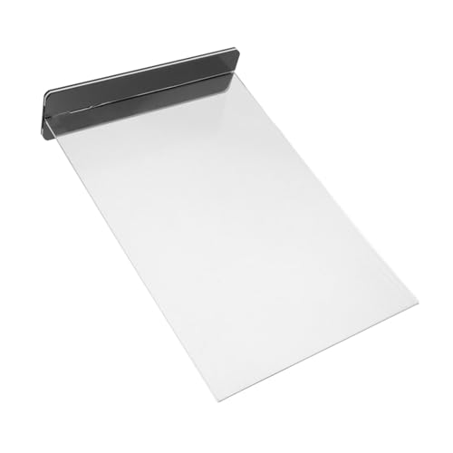Alipis Acrylkarte Form Anzeige Rahmenstand steht Willkommen Foto Menüständer für Tische durchsichtiger Schildhalter aus Acryl Namenskartenhalter aus Acryl Menürahmenständer Transparent von Alipis