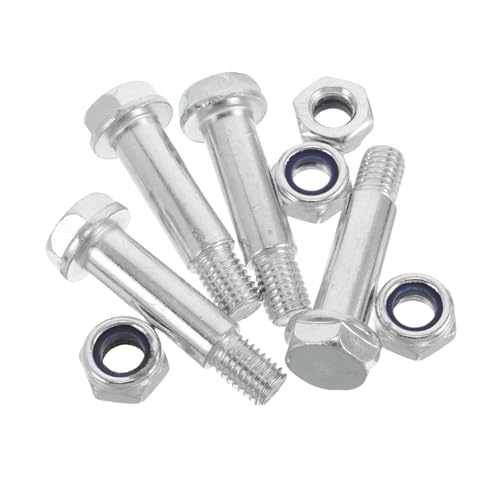 Alipis Air Compressor Wheel Bolts Hochfeste Sechskant Radbolzen mit Schnellverschluss Verschleißfest Muttern Stabiler Sitz für Luftkompressor Zubehör Ersatzteile für Wartung und Reparatur von Alipis