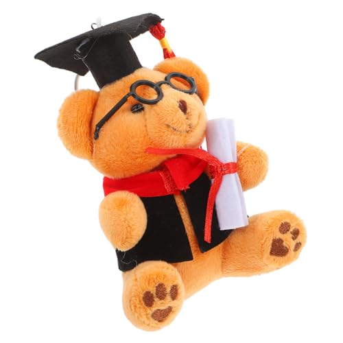 Alipis Bär Plüschtier Absolvent Bär Plüsch Schlüsselanhänger Abschluss Tiere Schlüsselanhänger Abschluss Schlüsselanhänger Grad Plüschtier Abschluss Tier Schlüsselanhänger von Alipis
