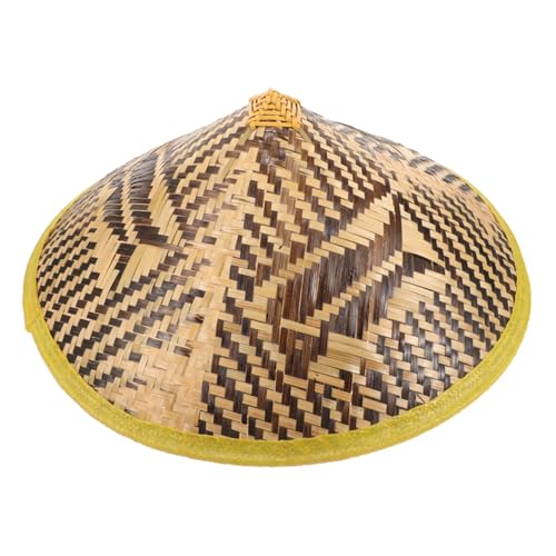 Alipis Bamboo Woven Hat Asiatischer Sonnenhut aus für Bühnenauftritte Cosplay und Partys Leicht Komfortabel und Tragbar für Erwachsene Geeignet Alipis Bamboo Woven Hat Asiatischer Sonnenhut aus für Bühnenauftritte Cosplay und Partys Leicht Komfortabel und Tragbar für Erwachsene Geeignet von Alipis