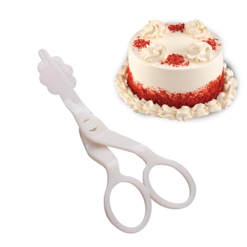Alipis Blumen Schneideschere Für Fondant Und Sahne Dekorationswerkzeug Für Torten Und Backen Ideal Für Anfänger Präzise Übertragung Von Sahneblumen Und Zuckermasse Hochwertige von Alipis