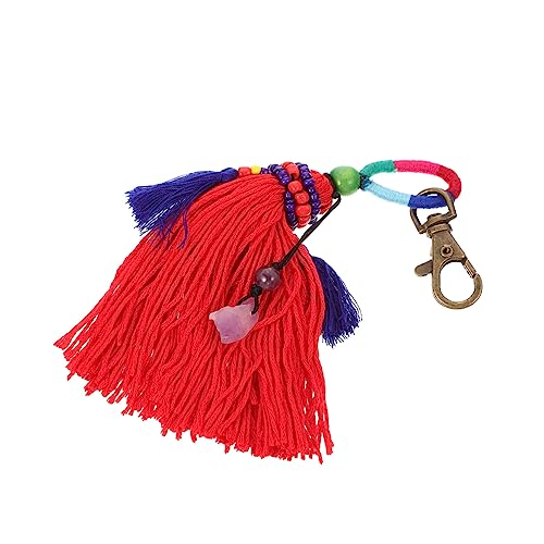 Alipis Bohemian Quasten Schlüsselanhänger Bunt Handgefertigt Robustes DIY Tassel Auto und Taschenanhänger Vielseitige Dekoration für Rückspiegel Rucksack Leichte Hängedeko Alipis Bohemian Quasten Schlüsselanhänger Bunt Handgefertigt Robustes DIY Tassel Auto und Taschenanhänger Vielseitige Dekoration für Rückspiegel Rucksack Leichte Hängedeko von Alipis