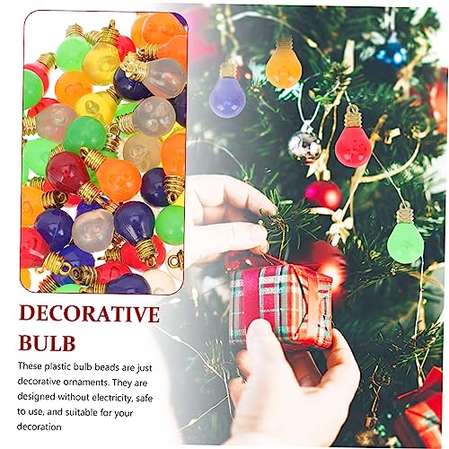 Alipis Bunte Kunststoff Weihnachtskugel Perlen für DIY Schmuckherstellung Teilig Vielseitig für Basteln Handgefertigte Weihnachtsdekoration für Christbaumschmuck und Festdeko Alipis Bunte Kunststoff Weihnachtskugel Perlen für DIY Schmuckherstellung Teilig Vielseitig für Basteln Handgefertigte Weihnachtsdekoration für Christbaumschmuck und Festdeko von Alipis