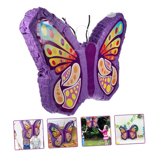 Alipis Butterfly Pinata für Kindergeburtstag Befüllbare Party Supply Dekoration zum Aufhängen Kreative Überraschungs Geschenkbox für Partys und Fotokabinen Alipis Butterfly Pinata für Kindergeburtstag Befüllbare Party Supply Dekoration zum Aufhängen Kreative Überraschungs Geschenkbox für Partys und Fotokabinen von Alipis