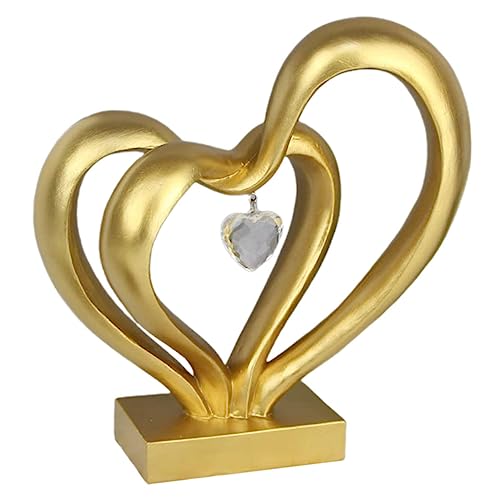 Alipis Doppellagige Herzstatue Aus Harz Herzskulptur Für Die Wohnraumdekoration Ideal Als Valentinstagsgeschenk Oder Für Festliche Anlässe Elegantes Design Für Flur Und Alipis Doppellagige Herzstatue Aus Harz Herzskulptur Für Die Wohnraumdekoration Ideal Als Valentinstagsgeschenk Oder Für Festliche Anlässe Elegantes Design Für Flur Und von Alipis