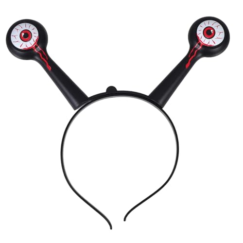 Alipis Einstellbarer Eyeball Haarreif mit Auffälligem Kopfschmuck für Damen und Mädchen Lustiges Halloween Kostüm Zubehör für Karneval Themenpartys und Cosplay Veranstaltungen von Alipis