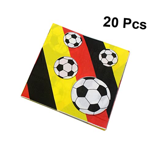 Alipis Fußball Servietten Papiertaschentücher mit Fußball Tischdeko für Sportveranstaltungen Restaurant und Party Fußball Weltmeisterschaft Alipis Fußball Servietten Papiertaschentücher mit Fußball Tischdeko für Sportveranstaltungen Restaurant und Party Fußball Weltmeisterschaft von Alipis