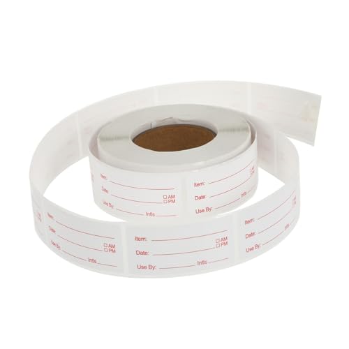 Alipis Gefrieretiketten Selbstklebend Ablösbar Küchen Food Storage Labels für Glas Metall Kunststoff Behälter Aufbewahrung Datum Beschriftbar Vielseitig für Haushalt Restaurant Alipis Gefrieretiketten Selbstklebend Ablösbar Küchen Food Storage Labels für Glas Metall Kunststoff Behälter Aufbewahrung Datum Beschriftbar Vielseitig für Haushalt Restaurant von Alipis