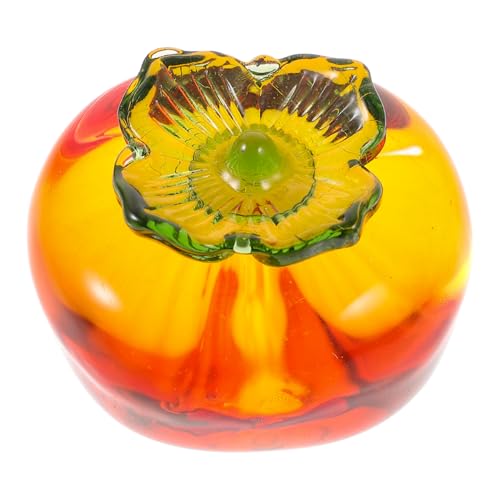 Alipis Glasfigur Persimmon Modell Dekoratives Glasornament für Tischgestaltung Vielseitig Einsetzbar Wohnräumen Büro Geschenkidee Alipis Glasfigur Persimmon Modell Dekoratives Glasornament für Tischgestaltung Vielseitig Einsetzbar Wohnräumen Büro Geschenkidee von Alipis