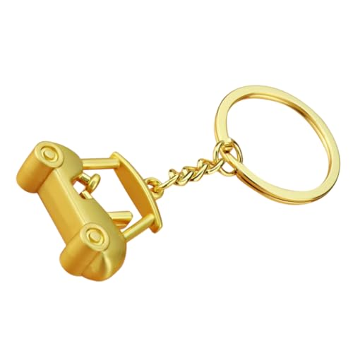 Alipis Golfwagen Schlüsselanhänger Golfer Pendant Schlüsselring Leichter Schlüsselhalter für Golf Enthusiasten Stilvolles Accessoire für Aufbewahrung von Schlüsseln Robust und Tragbar von Alipis