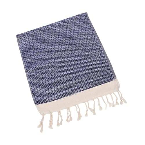 Alipis Große Baumwoll Serviette mit Fransen Waschbare Tischdecke für Festlichkeiten und Strandpartys Vielseitig Einsetzbar und Elegantem Langlebig und Farbecht von Alipis