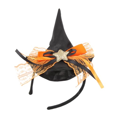 Alipis Halloween Haarreif Hexenhut Haarband Kürbis Orange Cosplay Party Accessoire für Damen und Kleiner Hexenhut Stirnband für Themen und Kostümpartys Halloween Dekoration Alipis Halloween Haarreif Hexenhut Haarband Kürbis Orange Cosplay Party Accessoire für Damen und Kleiner Hexenhut Stirnband für Themen und Kostümpartys Halloween Dekoration von Alipis