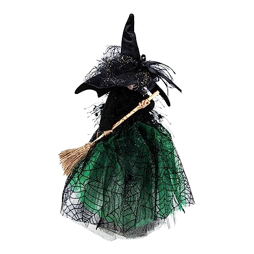 Alipis Halloween Hexenpuppe Dekoration Lustige Tischdeko Für Halloween Perfekte Wohnkultur Für Schlafzimmer Und Feierlichkeiten Grünes Design Als Baumspitze Oder Tischornament Alipis Halloween Hexenpuppe Dekoration Lustige Tischdeko Für Halloween Perfekte Wohnkultur Für Schlafzimmer Und Feierlichkeiten Grünes Design Als Baumspitze Oder Tischornament von Alipis