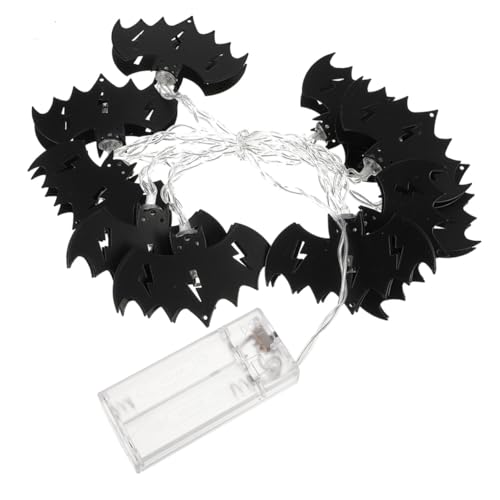 Alipis Halloween Lichterkette Leds Fledermaus Dekorative Beleuchtung ohne Batterie für Party Fenster Tür Halloween Deko Atmosphäre Alipis Halloween Lichterkette Leds Fledermaus Dekorative Beleuchtung ohne Batterie für Party Fenster Tür Halloween Deko Atmosphäre von Alipis