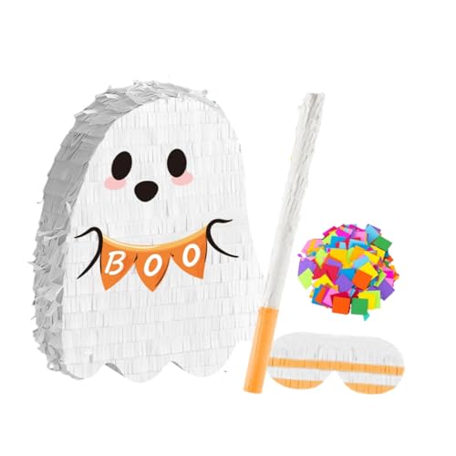 Alipis Halloween Pinata mit Hängendem Geisterdesign Candy Filled Pinata für Halloween Partydekorationen Vielseitig für Innen und Außenbereich für Gruppenfeiern und Mexikanische Alipis Halloween Pinata mit Hängendem Geisterdesign Candy Filled Pinata für Halloween Partydekorationen Vielseitig für Innen und Außenbereich für Gruppenfeiern und Mexikanische von Alipis