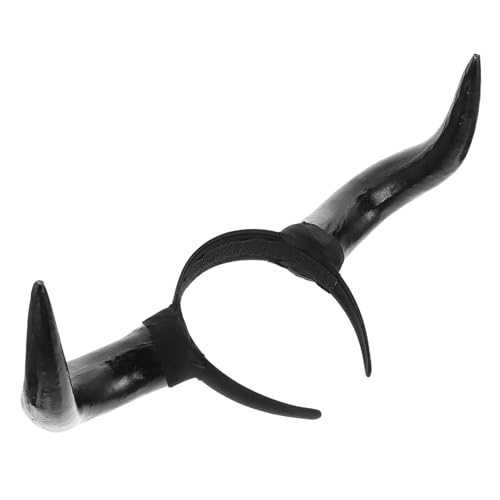 Alipis Halloween Stirnband mit Teufelshörnern Bequemes Stylisches Cosplay Kostüm Haarband Vielseitiger Kopfschmuck für Party Parade und Einzigartiges Gothic Hörner Accessoire Alipis Halloween Stirnband mit Teufelshörnern Bequemes Stylisches Cosplay Kostüm Haarband Vielseitiger Kopfschmuck für Party Parade und Einzigartiges Gothic Hörner Accessoire von Alipis