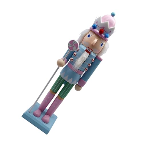Alipis Handgefertigte Handbemalte Traditionelle Holzfigur Pastellblau Dekorative Weihnachts-Puppe für Vielseitige Feiertagsdekoration Sammlerstück für Zuhause und Party Alipis Handgefertigte Handbemalte Traditionelle Holzfigur Pastellblau Dekorative Weihnachts-Puppe für Vielseitige Feiertagsdekoration Sammlerstück für Zuhause und Party von Alipis