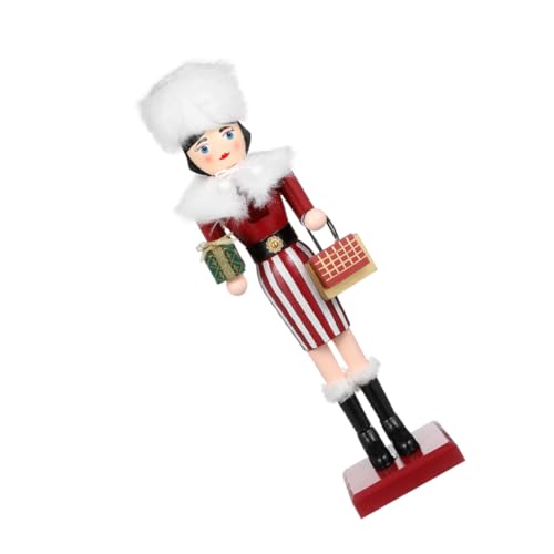 Alipis Handgefertigte Holz Holzfigur Soldat Weihnachtsdekoration Festlicher Tischmittelpunkt für Weihnachtsfeier Wohnzimmer Regal Alipis Handgefertigte Holz Holzfigur Soldat Weihnachtsdekoration Festlicher Tischmittelpunkt für Weihnachtsfeier Wohnzimmer Regal von Alipis