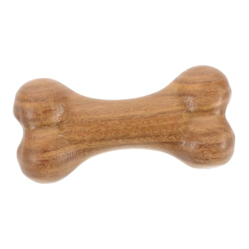Alipis Handgefertigte Holzfigur Knochenform Dekoratives Holzornament für Heimdekoration und Sammlerstücke Kleines Knochenspielzeug aus Hochwertigem Holz für Fingerfertigkeit und von Alipis
