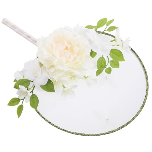 Alipis Handgefertigter Chinesischer Runder Handfächer mit Tassel und Floraler Verzierung Traditioneller Stil für Hochzeiten Tanzveranstaltungen und Dekoration Stilvolles Accessoire für Alipis Handgefertigter Chinesischer Runder Handfächer mit Tassel und Floraler Verzierung Traditioneller Stil für Hochzeiten Tanzveranstaltungen und Dekoration Stilvolles Accessoire für von Alipis
