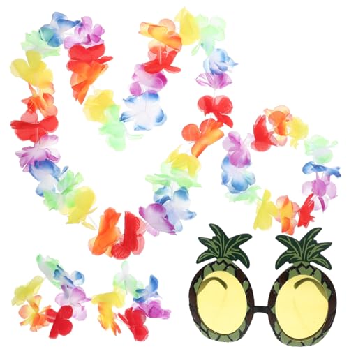 Alipis Hawaii Party Tropische Blumen girlande Ananas Sonnenbrille Halskette Für Strand Kostümparty Fotorequisiten Leicht Tragbar Alipis Hawaii Party Tropische Blumen girlande Ananas Sonnenbrille Halskette Für Strand Kostümparty Fotorequisiten Leicht Tragbar von Alipis