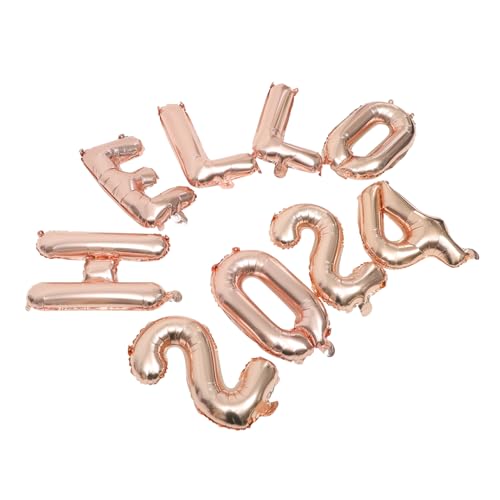Alipis Hello Zahlen Buchstaben Folienballons Roségold Aluminiumfolie Party Deko Year Dekoration Happy Year Ballons für Silvester Weihnachtsfeier Alipis Hello Zahlen Buchstaben Folienballons Roségold Aluminiumfolie Party Deko Year Dekoration Happy Year Ballons für Silvester Weihnachtsfeier von Alipis