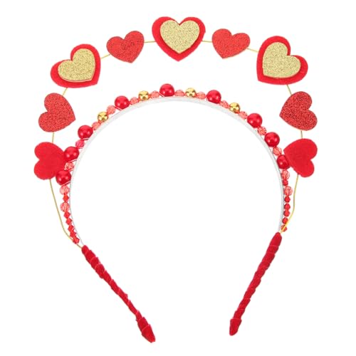 Alipis Herz Haarschmuck Glitzer Stirnband für Accessoire für Valentinstag Hochzeiten und Partys Herzform Leicht und Bequem für Junge Alipis Herz Haarschmuck Glitzer Stirnband für Accessoire für Valentinstag Hochzeiten und Partys Herzform Leicht und Bequem für Junge von Alipis