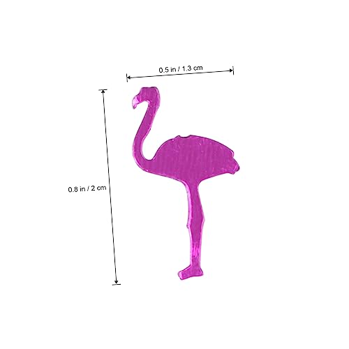 Alipis Hochzeitskonfetti Hochzeitsdeko Party Konfetti Flamingo-konfetti Konfetti Zur Dekoration Violett Pailletten Schmücken von Alipis