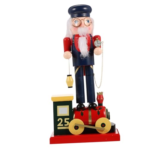 Alipis Holz Figur Weihnachtsdeko Holzfigur Handgefertigt Stabile Tischdekoration Traditioneller Holzsoldat für Wohnzimmer Kamin Festliche Geschenkidee Alipis Holz Figur Weihnachtsdeko Holzfigur Handgefertigt Stabile Tischdekoration Traditioneller Holzsoldat für Wohnzimmer Kamin Festliche Geschenkidee von Alipis