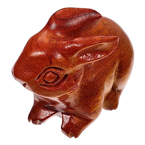 Alipis Holz Handwerk Figur Dekorative Mini Figuren Für Home Office Präsentieren von Alipis