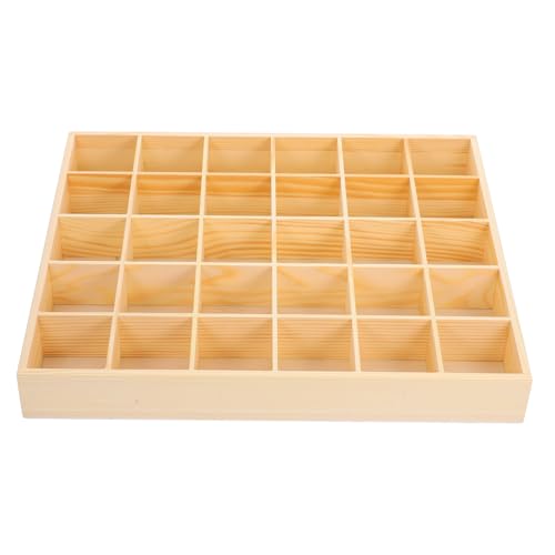 Alipis Holz Schmuck organizer mit Fächern Stapelbares Schmucktablett für Halsketten und Armbänder Offenes Design für Kommoden Vielseitige Aufbewahrung für Schlüssel und Kleine Alipis Holz Schmuck organizer mit Fächern Stapelbares Schmucktablett für Halsketten und Armbänder Offenes Design für Kommoden Vielseitige Aufbewahrung für Schlüssel und Kleine von Alipis