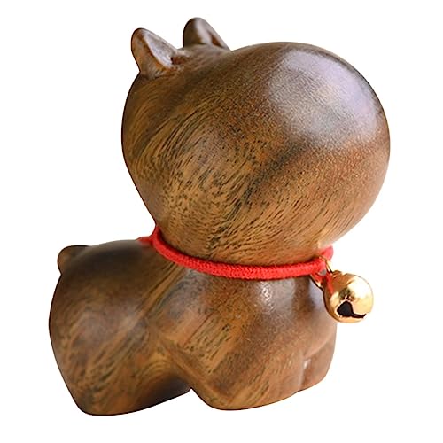 Alipis Holzfigur Flusspferd Handgeschnitzt Mini Hippo Dekoration Desktop Ornament Retro Stil Glatte Oberfläche Ansprechendes Design für Auto Zimmer Büro Alipis Holzfigur Flusspferd Handgeschnitzt Mini Hippo Dekoration Desktop Ornament Retro Stil Glatte Oberfläche Ansprechendes Design für Auto Zimmer Büro von Alipis