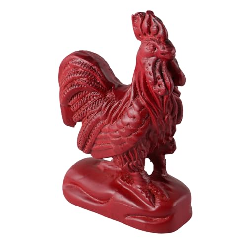 Alipis Holzfigur Hahn Statue für Wohnzimmer Schlafzimmer Handgefertigte Holzskulptur aus Sicherem Material Glücksbringer und für Freunde Alipis Holzfigur Hahn Statue für Wohnzimmer Schlafzimmer Handgefertigte Holzskulptur aus Sicherem Material Glücksbringer und für Freunde von Alipis