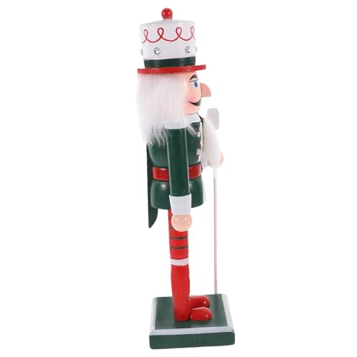 Alipis Holzfigur Weihnachtsdeko Handgefertigt Festliche Holzfigur Soldat mit Zuckerstange für Kamin Fensterbrett Tischdekoration Weihnachten Geschenk Alipis Holzfigur Weihnachtsdeko Handgefertigt Festliche Holzfigur Soldat mit Zuckerstange für Kamin Fensterbrett Tischdekoration Weihnachten Geschenk von Alipis