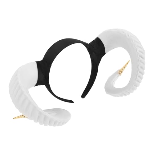 Alipis Einzigartiges Kunststoff-horn-stirnband für Halloween Stirnband Accessoire Horn-haarband für Cosplay Maskerade Musikfestival von Alipis