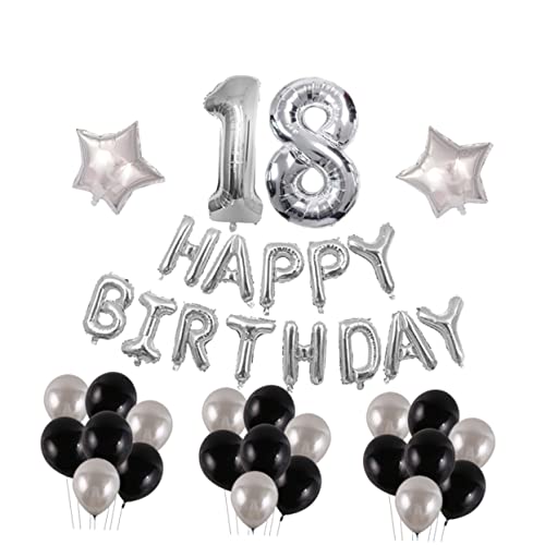 Alipis Jahre Alles Zum Geburtstag Luftballons Set Silberner Ballon Aus Naturlatex Und Aluminiumfolie Dekoration Für Geburtstagsfeiern Und Jubiläen Alipis Jahre Alles Zum Geburtstag Luftballons Set Silberner Ballon Aus Naturlatex Und Aluminiumfolie Dekoration Für Geburtstagsfeiern Und Jubiläen von Alipis