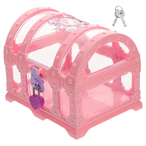 Alipis Kasten Schatztruhe Vintage Schmuckschatulle Schatzkiste Schmuck organisieren Behälter kinderspielzeug Pirat dekorative Schachtel Spielzeugset Schlüssel Plastik Alipis Kasten Schatztruhe Vintage Schmuckschatulle Schatzkiste Schmuck organisieren Behälter kinderspielzeug Pirat dekorative Schachtel Spielzeugset Schlüssel Plastik von Alipis