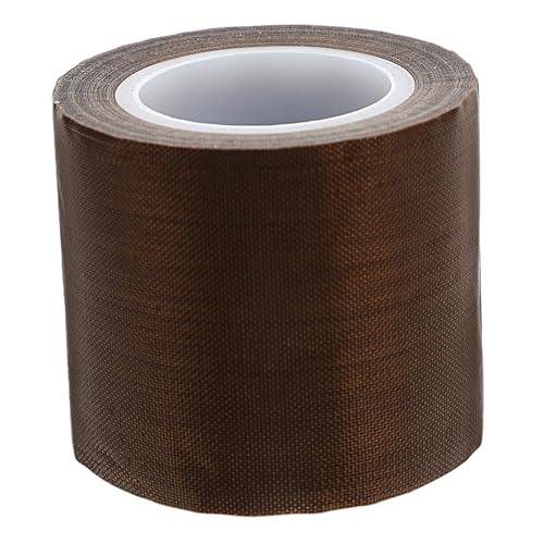 Alipis Klebeband Wärmeübertragungsband Wärmeband Hitzebeständiges Band Hitzebeständiges Transferband Klebeband Hochtemperaturband Hellbraune Glasfaser von Alipis