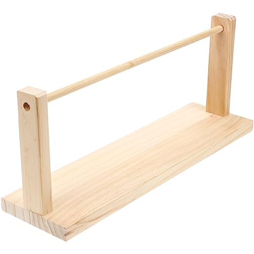 Alipis Kleiderbügel Holzband-Organizer Geschenkband-Aufbewahrungshalter Rollenhalter Nähständer Organizer Blumenverpackungsbandhalter Bänder Alipis Kleiderbügel Holzband-Organizer Geschenkband-Aufbewahrungshalter Rollenhalter Nähständer Organizer Blumenverpackungsbandhalter Bänder von Alipis