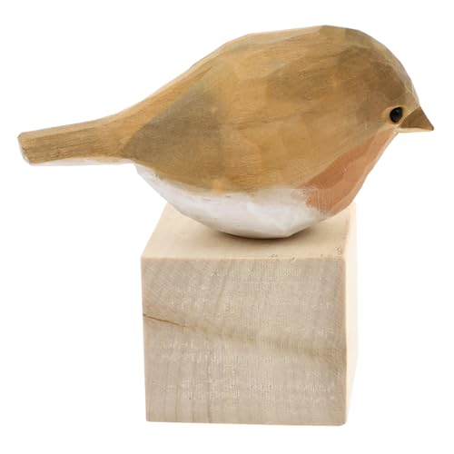 Alipis Kleine Holzfigur Liebenswerte Vogel Dekoration Exquisites Vogelmodell Für Zuhause Tischdeko Natürliche Holzornamente Gelbes Vögelchen Mit Holzblock Alipis Kleine Holzfigur Liebenswerte Vogel Dekoration Exquisites Vogelmodell Für Zuhause Tischdeko Natürliche Holzornamente Gelbes Vögelchen Mit Holzblock von Alipis
