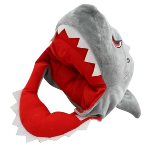 Alipis Kleiner Plüsch Hai Puppenhut Waschbare Wiederverwendbare Puppenkopfbedeckung aus Baumwolle und Lustiges DIY Zubehör für Verkleiden und Rollenspiel Alipis Kleiner Plüsch Hai Puppenhut Waschbare Wiederverwendbare Puppenkopfbedeckung aus Baumwolle und Lustiges DIY Zubehör für Verkleiden und Rollenspiel von Alipis