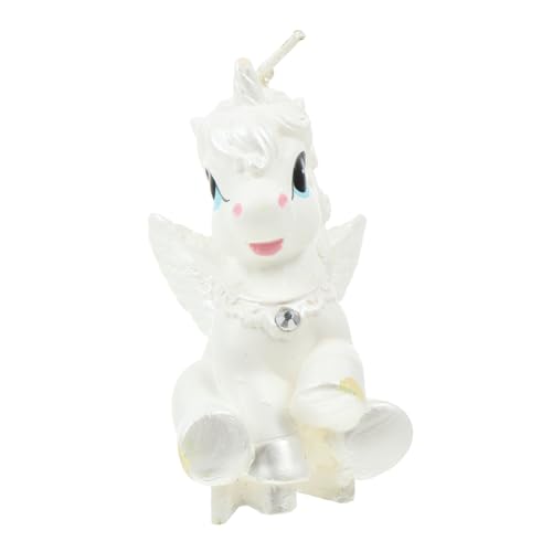 Alipis Kreative Einhorn Kerze aus Hochwertigem Paraffin Dekorative Party und Geburtstagskerze für Tischdeko für Hochzeit und Festliche Anlässe Weiß Alipis Kreative Einhorn Kerze aus Hochwertigem Paraffin Dekorative Party und Geburtstagskerze für Tischdeko für Hochzeit und Festliche Anlässe Weiß von Alipis