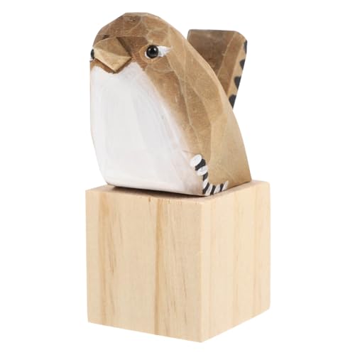 Alipis Kreative Vogel Holzfigur Handgefertigte Deko Figur Für Büro Und Zuhause Bunte Vogelornamente Als Stilvolle Dekoration Zufällige Farben Und Designs Alipis Kreative Vogel Holzfigur Handgefertigte Deko Figur Für Büro Und Zuhause Bunte Vogelornamente Als Stilvolle Dekoration Zufällige Farben Und Designs von Alipis