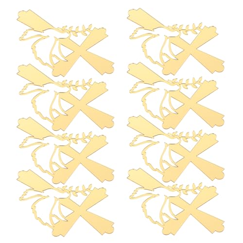 Alipis Kuchendekor-einsatz 8er-set Cupcake-topper Aus Acryl Für Babytaufen Und Jubiläumsfeiern von Alipis